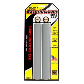 Грипсы велосипедные ESI Chunky XXL 8,25", Gray, 82CGY, изображение  - НаВелосипеде.рф