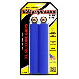 Грипсы велосипедные ESI Extra Chunky XL 6,75", синий, 67XBU, изображение  - НаВелосипеде.рф