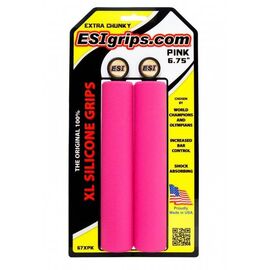 Грипсы велосипедные ESI Extra Chunky XL 6,75", розовый, 67XPK, изображение  - НаВелосипеде.рф
