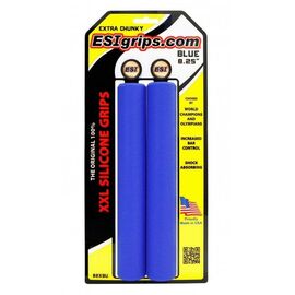 Грипсы велосипедные ESI Extra Chunky XXL 8,25", синий, 82XBU, изображение  - НаВелосипеде.рф