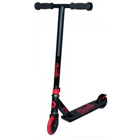 Самокат TEMPISH, VIPER STUNT Junior, двухколёсный, взрослый, до 100 кг, трюковый, черно-красный, 2018, изображение  - НаВелосипеде.рф