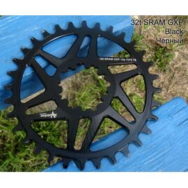 Звезда передняя Neutrino NW SRAM GXP, 32T, черный, NGPXBLK32, изображение  - НаВелосипеде.рф