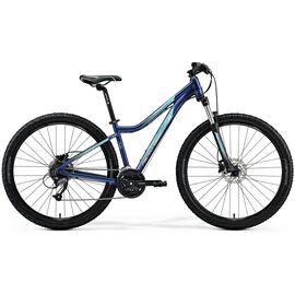 Горный женский велосипед Merida Juliet 7.40-D 27,5" 2019, Вариант УТ-00110383: Рама: L 18.5" (Рост: 180-185 см), Цвет: DarkBlue/Teal, изображение  - НаВелосипеде.рф