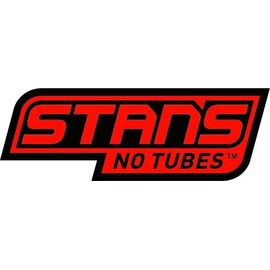 Стикер Stans NoTubes LOGO, BLACK/RED PR, SMALL, PR0778-01-S, изображение  - НаВелосипеде.рф