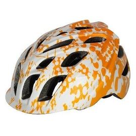 Велошлем KALI Chakra KID Dots Orange/Pink, 28350601, Вариант УТ-00077398: Размер: S (48-54 см), изображение  - НаВелосипеде.рф