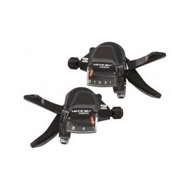 Шифтер Shimano Acera M3000, левый/правый, 3x9 скорости, черный, ESLM3000PA3, изображение  - НаВелосипеде.рф