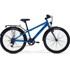 Подростковый велосипед Merida Fox 24" 2019, Вариант УТ-00124035: Рама: один размер (Рост: 135-150 см), Цвет: синий, изображение  - НаВелосипеде.рф