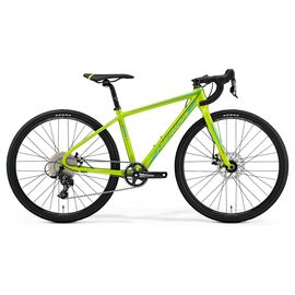 Подростковый велосипед Merida Mission CX 26" 2019, Вариант УТ-00117678: Рама: 39 см (Рост: 135-155 см), Цвет: Green/Blue/DarkGreen, изображение  - НаВелосипеде.рф