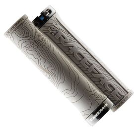 Ручки Race Face Half Nelson Lock On Grips, серый, AC990062, изображение  - НаВелосипеде.рф
