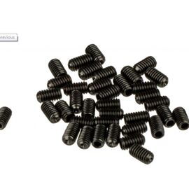 Шипы к велопедалям HT Aluminium Pins 1/8x8mm, 40 штук, ANS01/ANS06, черный, 136ANS-BKJ01-311, изображение  - НаВелосипеде.рф