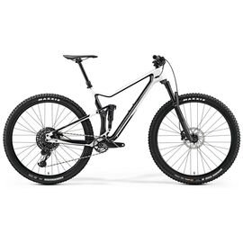 Двухподвесный велосипед МТВ Merida One-Twenty 9.6000, 2019, Вариант УТ-00110119: Рама: L (Рост: 180-185 см), Цвет: White/Black, изображение  - НаВелосипеде.рф