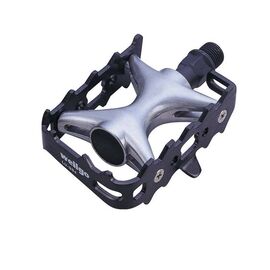 Педали WELLGO LU-964, MTB, алюминий, подходят под туклипсы, 9/16", 348г, 6-190964, изображение  - НаВелосипеде.рф