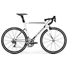 Шоссейный велосипед Merida Reacto 500 28" 2019, Вариант УТ-00117694: Рама: L 56cm (Рост: 175-180 см), Цвет: White/Black/Silver, изображение  - НаВелосипеде.рф