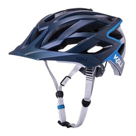 Шлем велосипедный KALI ENDURO/MTB LUNATI, матовый серо-синий 2019, 02-119126, Вариант УТ-00128868: Размер: 52-58 см, изображение  - НаВелосипеде.рф