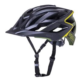 Шлем велосипедный KALI ENDURO/MTB LUNATI, черно-желтый 2019, 02-119136, Вариант УТ-00128870: Размер: 52-58см , изображение  - НаВелосипеде.рф
