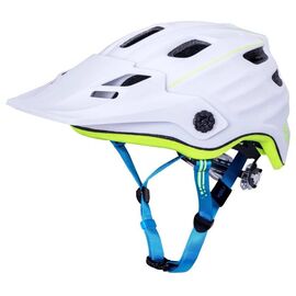 Шлем велосипедный KALI ENDURO/MTB MAYA2.0 REVOLT, бело-неоновый матовый 2019, 02-419136, Вариант УТ-00128925: Размер: 55-61 см, изображение  - НаВелосипеде.рф