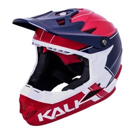 Шлем велосипедный KALI Full Face DOWNHILL/BMX ZOKA Gls, красно-белый 2019, 02-619333, Вариант УТ-00128952: Размер: 52-53 см, изображение  - НаВелосипеде.рф