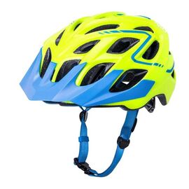Шлем велосипедный KALI TRAIL/MTB CHAKRA PLUS, неоново-синий матовый 2019, 02-192350, Вариант УТ-00128895: Размер: 50-54см(XS/S) , изображение  - НаВелосипеде.рф