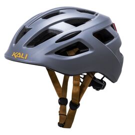 Шлем велосипедный KALI URBAN/CITY/MTB с фонариком CENTRAL Sld, матовый темно-серый  2019, 02-519126, Вариант УТ-00128928: Размер: 52-58см, изображение  - НаВелосипеде.рф