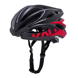 Шлем велосипедный KALI шоссе/ROAD LOKA VALOR, матовый черно-красный 2019, 02-219126, Вариант УТ-00128908: Размер: 54-58см, изображение  - НаВелосипеде.рф