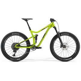Двухподвесный велосипед МТВ Merida One-Forty 900, 2019, Вариант УТ-00118582: Рама: L 19" (Рост: 185-190 см), Цвет: Green/Black, изображение  - НаВелосипеде.рф