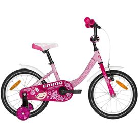 Детский велосипед KELLYS Emma 16" 2018, Вариант УТ-00076089: Рама: 10" (Рост: 115 - 135 см), Цвет: pink, изображение  - НаВелосипеде.рф