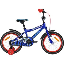 Детский велосипед KELLYS Wasper 16" 2018, Вариант УТ-00076091: Рама: 10" (Рост: 115 - 135 см), Цвет: синий , изображение  - НаВелосипеде.рф