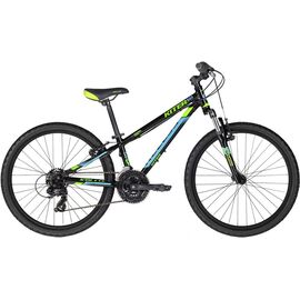 Подростковый велосипед KELLYS Kiter 50 24" 2018, Вариант УТ-00076080: Рама: 11" (Рост: 125 - 150 см), Цвет: голубой , изображение  - НаВелосипеде.рф