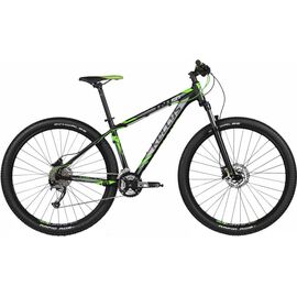 Горный велосипед KELLYS TNT 50 29" 2017, Вариант УТ-00038634: Рама: 17" (Рост: 155 - 170 см), Цвет: черно-зеленый, изображение  - НаВелосипеде.рф