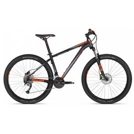Горный велосипед KELLYS Spider 50 27,5" 2018, VK18042-XS, Вариант УТ-00076046: Рама: 375 мм (Рост: 150-165 см), Цвет: черно-оранжевый, изображение  - НаВелосипеде.рф
