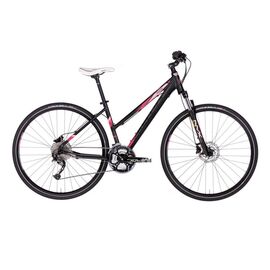 Кроссовый женский велосипед KELLYS Pheebe 30 28" 2018, Вариант УТ-00076105: Рама: 17" (Рост: 155 - 170 см), Цвет: темно-розовый , изображение  - НаВелосипеде.рф