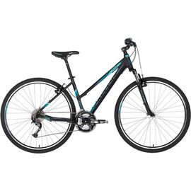 Кроссовый женский велосипед KELLYS Pheebe 10 28" 2018, Вариант УТ-00076112: Рама: 17" (Рост: 155 - 170 см), Цвет: синий , изображение  - НаВелосипеде.рф