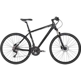Кроссовый велосипед KELLYS Phanatic 90 28" 2018, Вариант УТ-00076115: Рама: 17" (Рост: 155 - 170 см), Цвет: черно-серый , изображение  - НаВелосипеде.рф