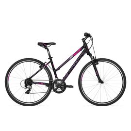 Кроссовый женский велосипед KELLYS Clea 30 28" 2018, Вариант УТ-00098461: Рама: 17" (Рост: 155 - 170 см), Цвет: черно-зеленый , изображение  - НаВелосипеде.рф
