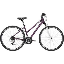 Кроссовый женский велосипед KELLYS Clea 70 28" 2018, Вариант УТ-00076102: Рама: 17" (Рост: 155 - 170 см), Цвет: фиолетовый , изображение  - НаВелосипеде.рф