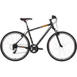 Кроссовый велосипед KELLYS Cliff 30 28" 2018, Вариант УТ-00075999: Рама: 17" (Рост: 155 - 170 см), Цвет: черно-оранжевый , изображение  - НаВелосипеде.рф