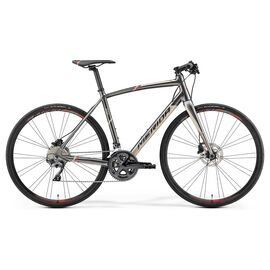 Шоссейный велосипед Merida Speeder 900, 2019, Вариант УТ-00124098: Рама: L 56cm (Рост 175-180 см), Цвет: Antracite/Red/Grey, изображение  - НаВелосипеде.рф