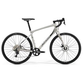 Велосипед гибридный Merida Silex 300, 2019, Вариант УТ-00110190: Рама: L 53cm (Рост: 183-190 см), Цвет: MattOlive/Red, изображение  - НаВелосипеде.рф