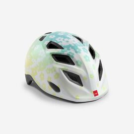 Велошлем детский Met Elfo Iridescent White Flowers 2019, Вариант УТ-00129214: Размер: Unisize (46-53 см), изображение  - НаВелосипеде.рф