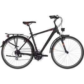Городской велосипед KELLYS Carson 30 28" 2018, Вариант УТ-00098478: Рама: 460 мм (Рост: 155 - 165 cm), Цвет: черный , изображение  - НаВелосипеде.рф