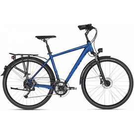 Городской велосипед KELLYS Carson 70 28" 2018, Вариант УТ-00076129: Рама: 460 мм (Рост: 155 - 165 cm), Цвет: синий , изображение  - НаВелосипеде.рф