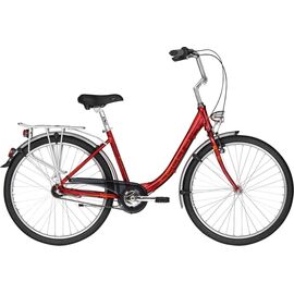 Городской женский велосипед KELLYS Avenue 10 26" 2018, Вариант УТ-00076150: Рама: 430 мм (Рост: 150-155 см), Цвет: красный , изображение  - НаВелосипеде.рф