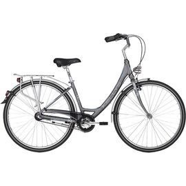 Городской женский велосипед KELLYS Avenue 20 28" 2018, Вариант УТ-00076149: Рама: 430 мм (Рост: 150-155 см), Цвет: серый , изображение  - НаВелосипеде.рф