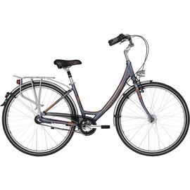 Городской женский велосипед KELLYS Avenue 50 28" 2018, Вариант УТ-00076147: Рама: 430 мм (Рост: 150-155 см), Цвет: серый , изображение  - НаВелосипеде.рф