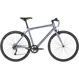 Городской велосипед KELLYS Physio 10 28" 2018, Вариант УТ-00098482: Рама: 460 cm (Рост: 155 - 165 cm), Цвет: серый , изображение  - НаВелосипеде.рф
