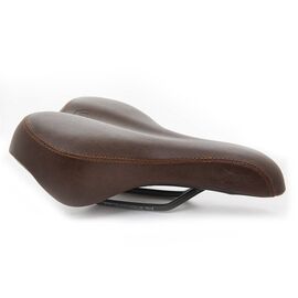 Седло комфортное Vinca Sport Vintage, 258*190мм, коричневое, VS 8291 Royal Man brown, изображение  - НаВелосипеде.рф