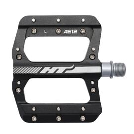 Педали велосипедные HT AE12, черный, AE12XX1J01G1X1, изображение  - НаВелосипеде.рф