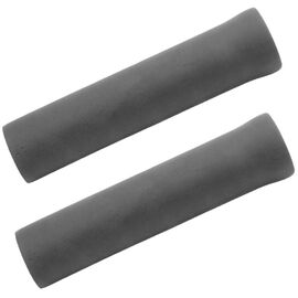 Грипсы велосипедные M-Wave, силикон, 130 mm, черные, 410700, изображение  - НаВелосипеде.рф