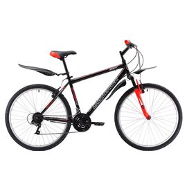 Горный велосипед Challenger Agent Lux 26" 2018, Вариант УТ-00130051: Рама: 16" (Рост: 1,50 — 1,65 м), Цвет: чёрный/красный/белый , изображение  - НаВелосипеде.рф