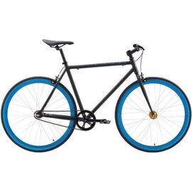 Шоссейный велосипед Stark Fixied 28" 2016, Вариант УТ-00130086: Рама: 21" (Рост: 175-185 см), Цвет: черно-синий , изображение  - НаВелосипеде.рф